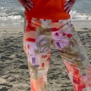 Wearable art capris